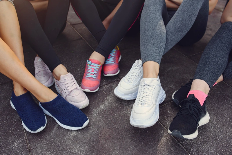 lengueta zapatilla deportiva