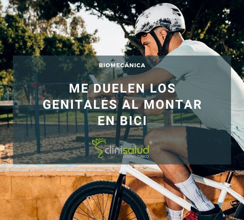 Dolor genitales al montar en bici