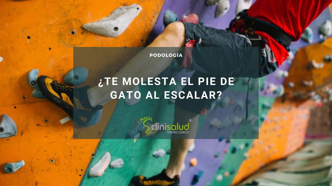 Lesiones al usar pies de gato escalando