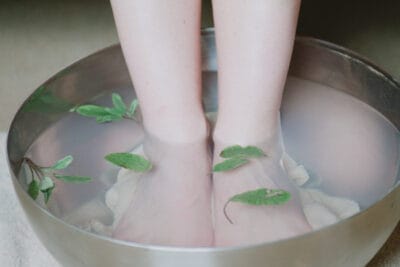 baño de pie para masaje relajante de pies