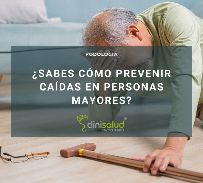 caída de una persona mayor