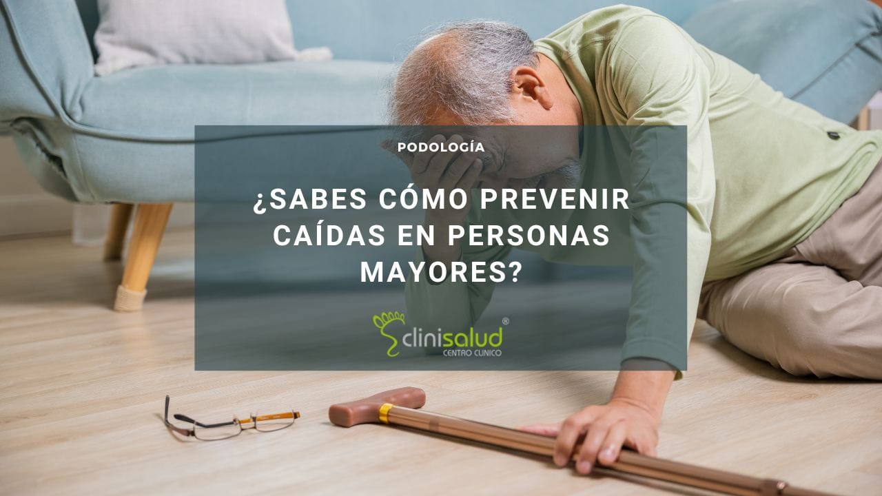 caída de una persona mayor