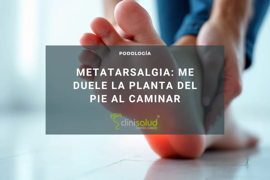 METATARSALGIA podología