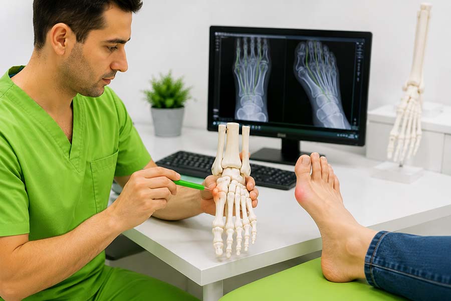 Tratamiento y cirugía de juanetes o Hallux Valgus en Albacete
