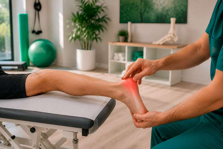 Diagnóstico y diagnóstico diferencial de la tendinitis Aquilea