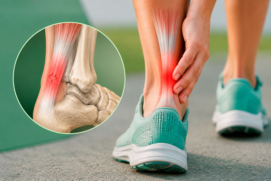 Tendinitis Aquilea. Qué es, causas, tipos, síntomas y diagnóstico