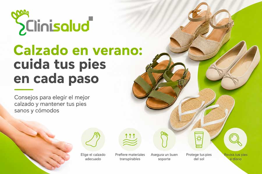 Tipos de calzado de verano